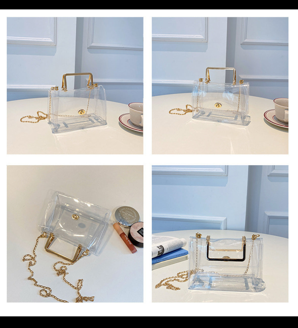 Concert clear crossbody