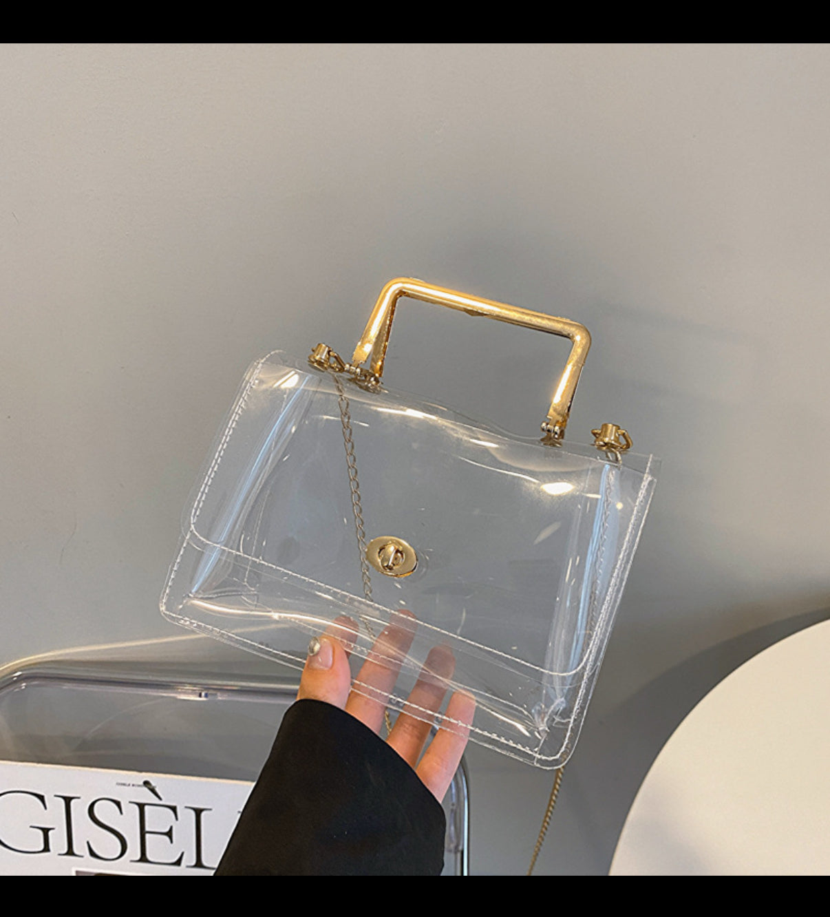 Concert clear crossbody