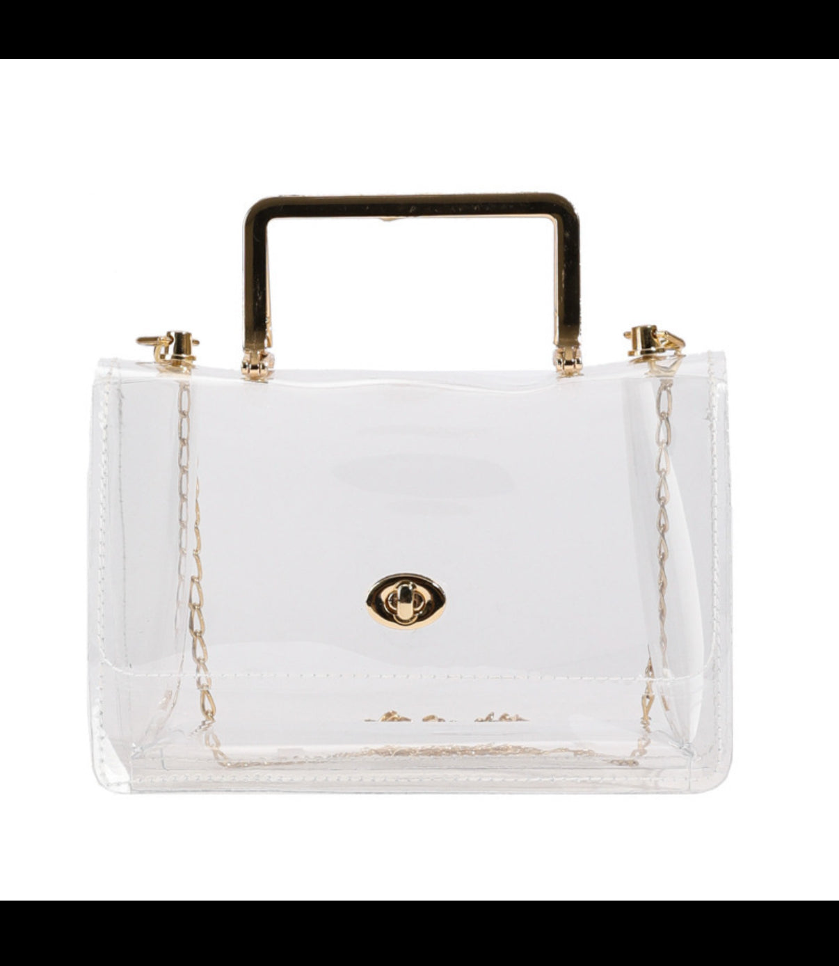 Concert clear crossbody