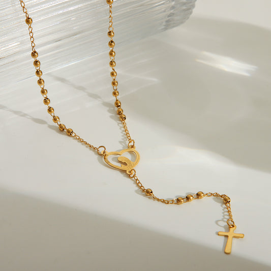 Rosarios gold stainless steel