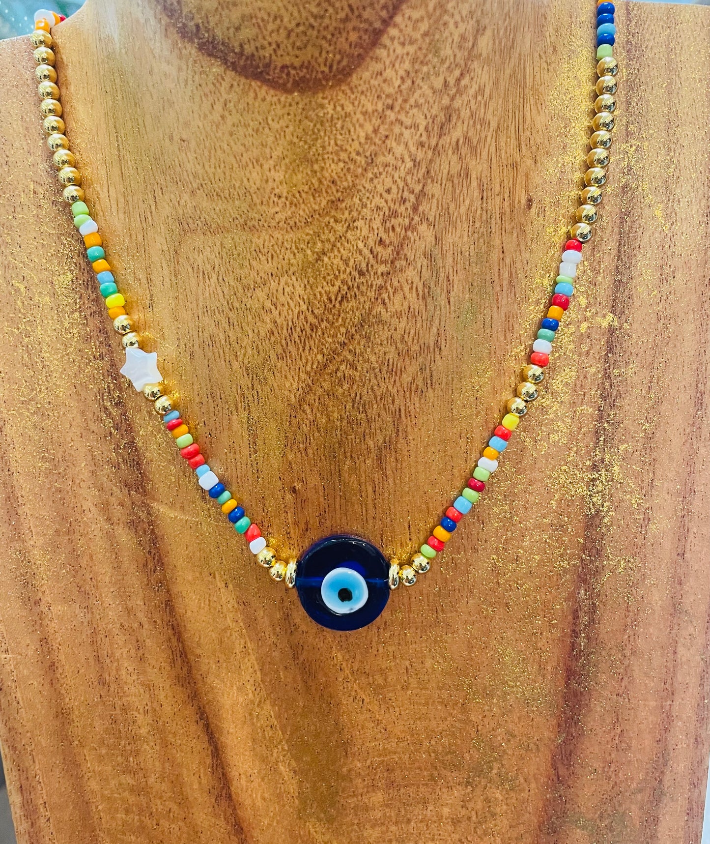 Eye turkey Necklaces