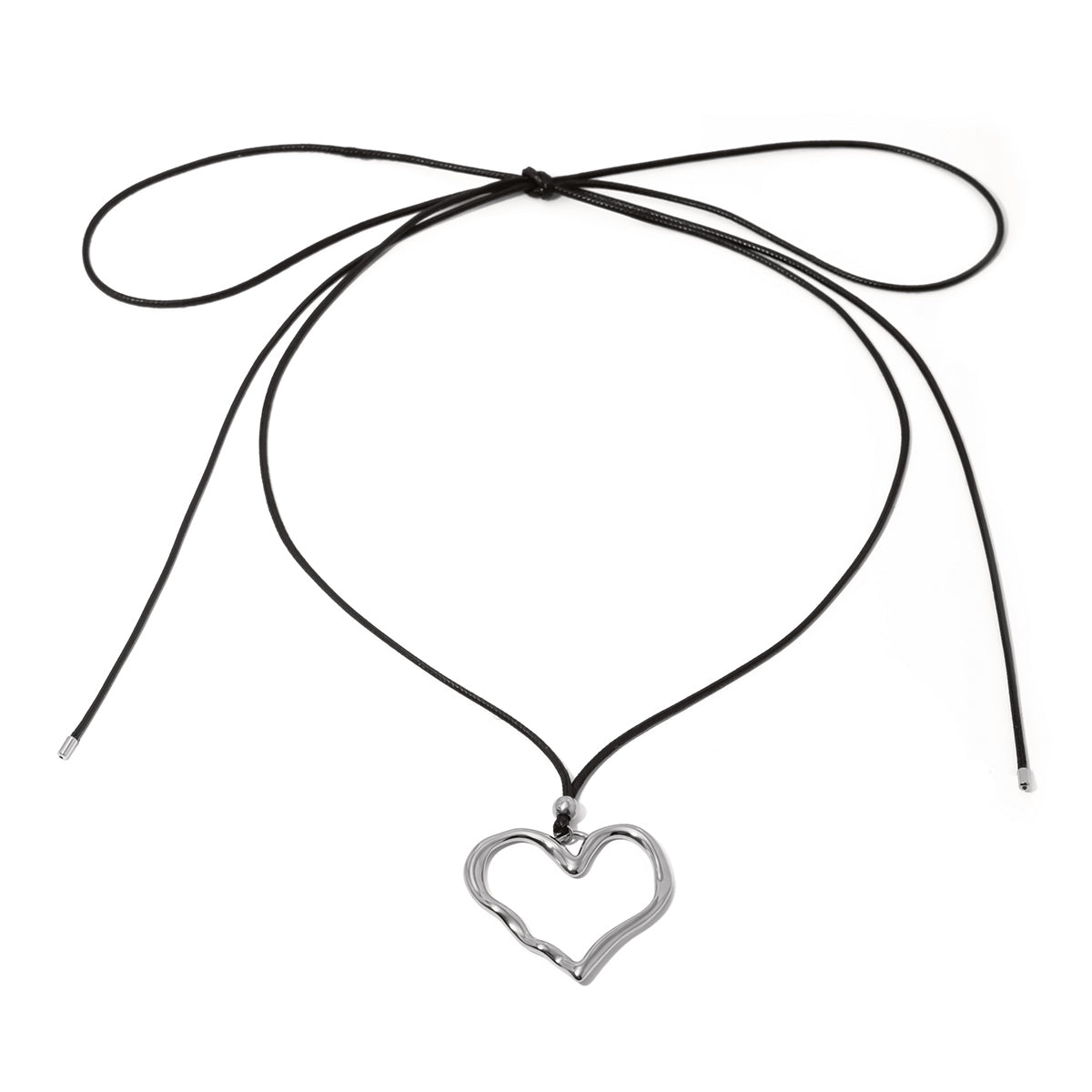 Heart chocker necklace