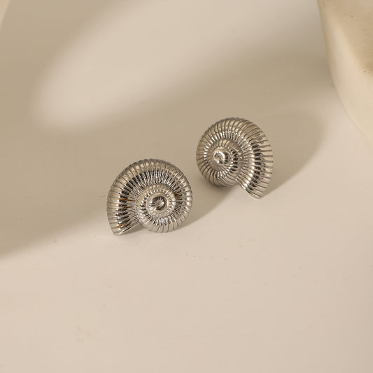 Caracol silver stainless steel