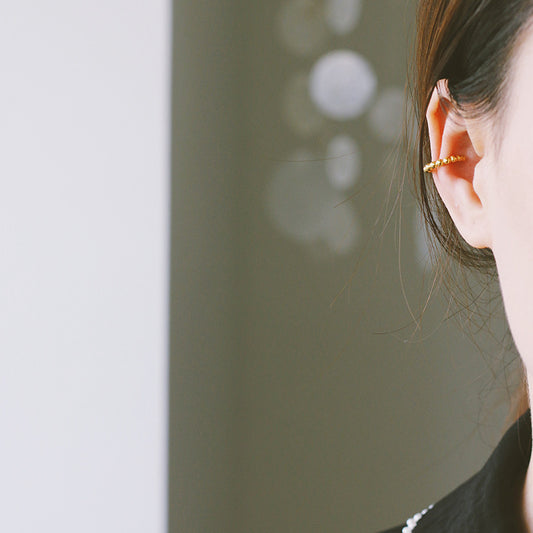 Dot ear cuffs