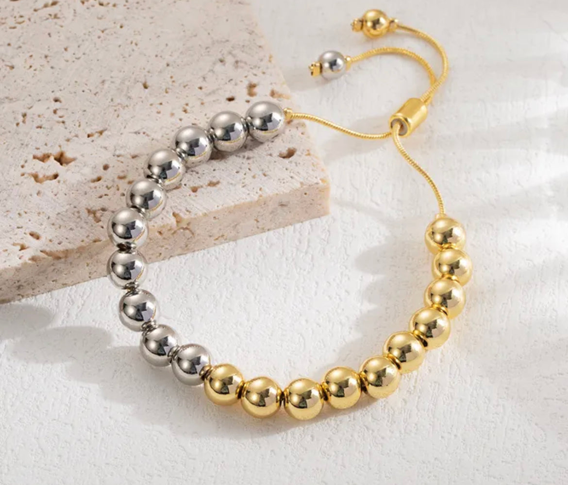 IG style gold & silver bracelets