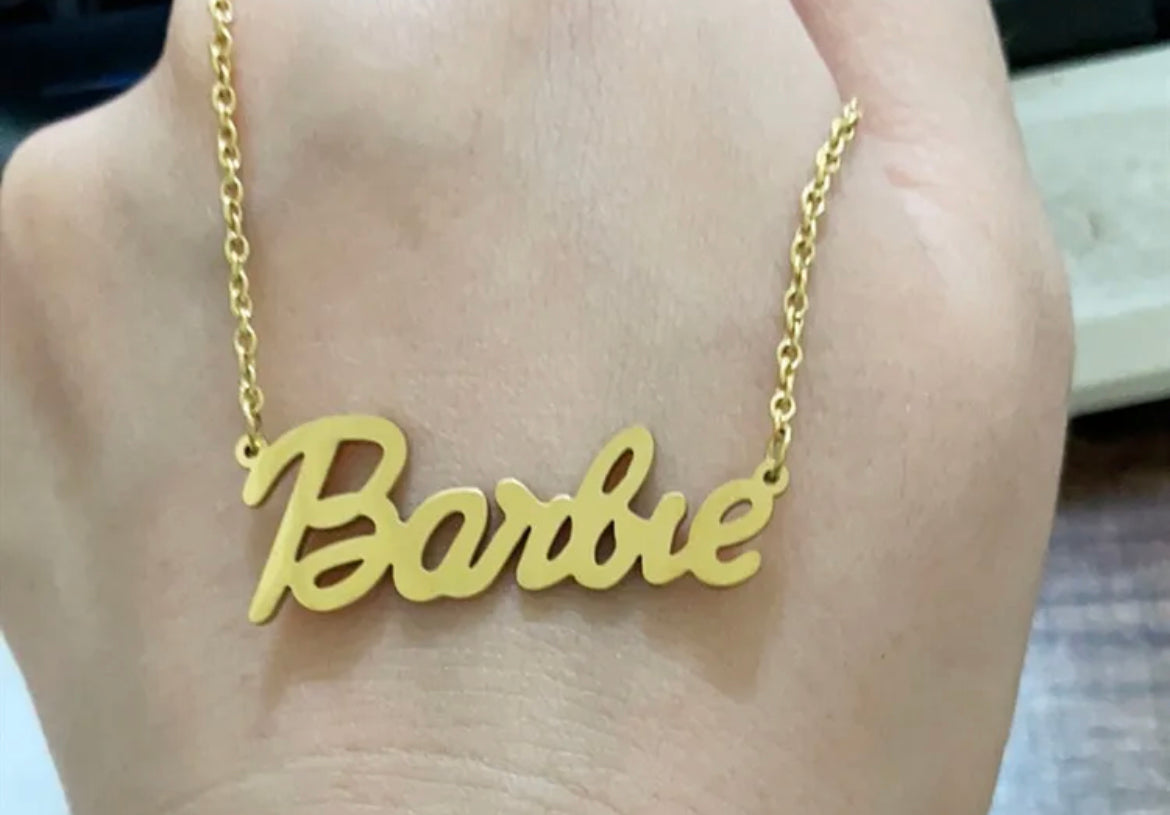 Barbie necklaces